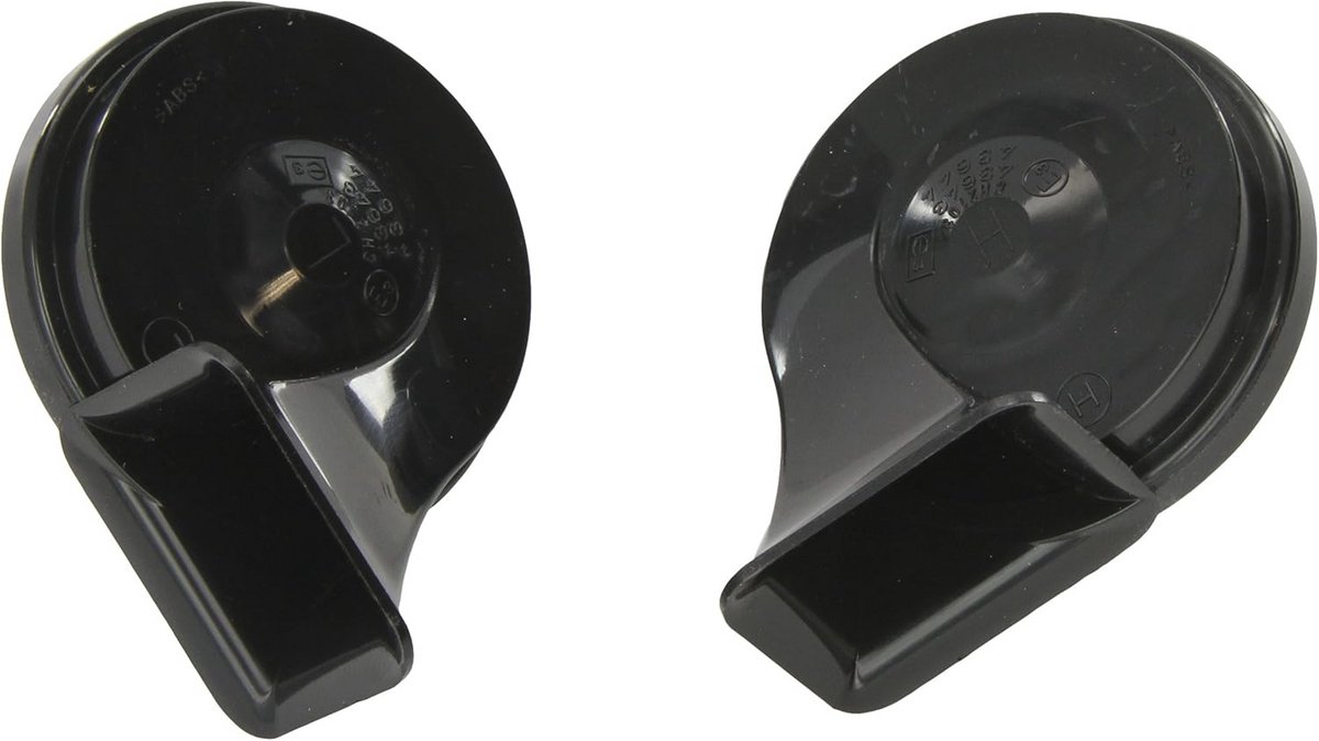 Laag en hoge windtoon hoorn - 12V elektromagnetisch voor auto en motor
