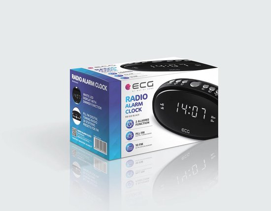 Stereo DAB FM-radio met Bluetooth® Zwart
