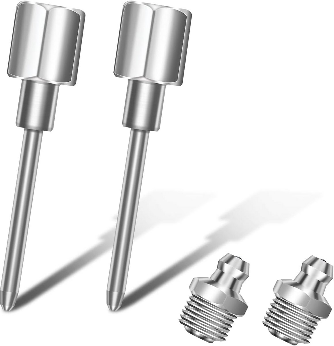 2 Stuks Vetnaaldsproeiers voor Smering met 1/8 Inch NPT Schroefdraad
