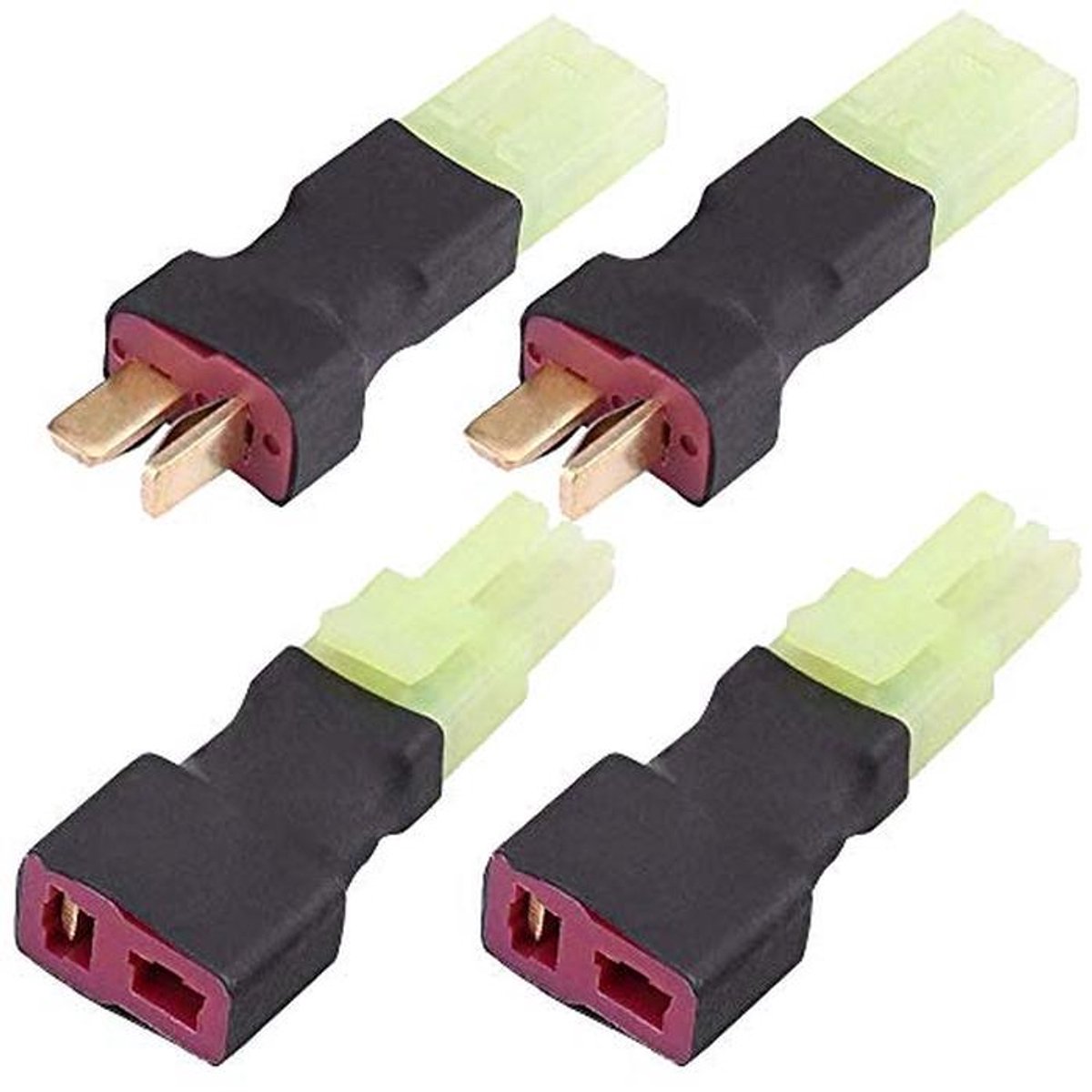 Mini Tamiya Stijl Adapter Draadloze Connector Set 4 Stuks