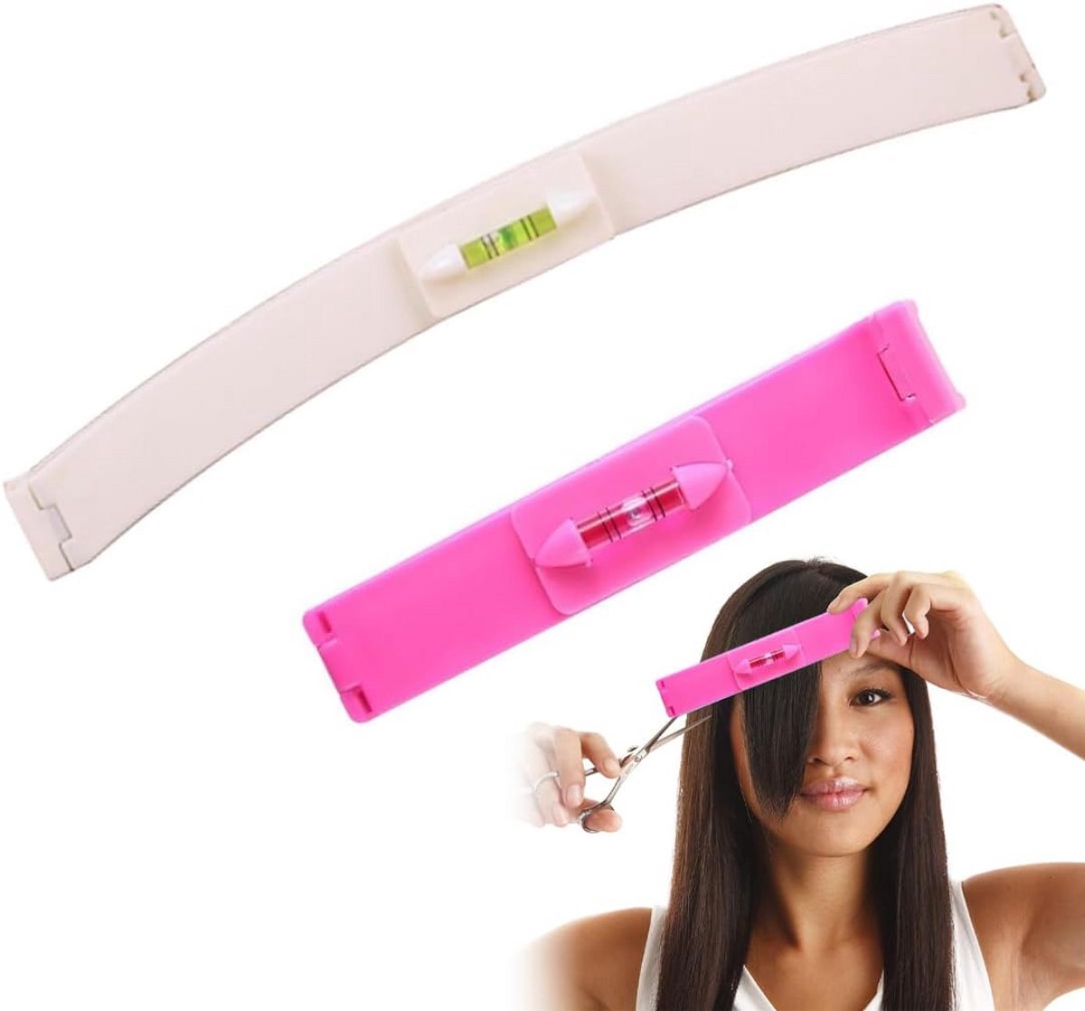 2 Stuks Tondeuseset met Haarschaar, Geleiderail en Haarclips voor Perfecte Kapsels