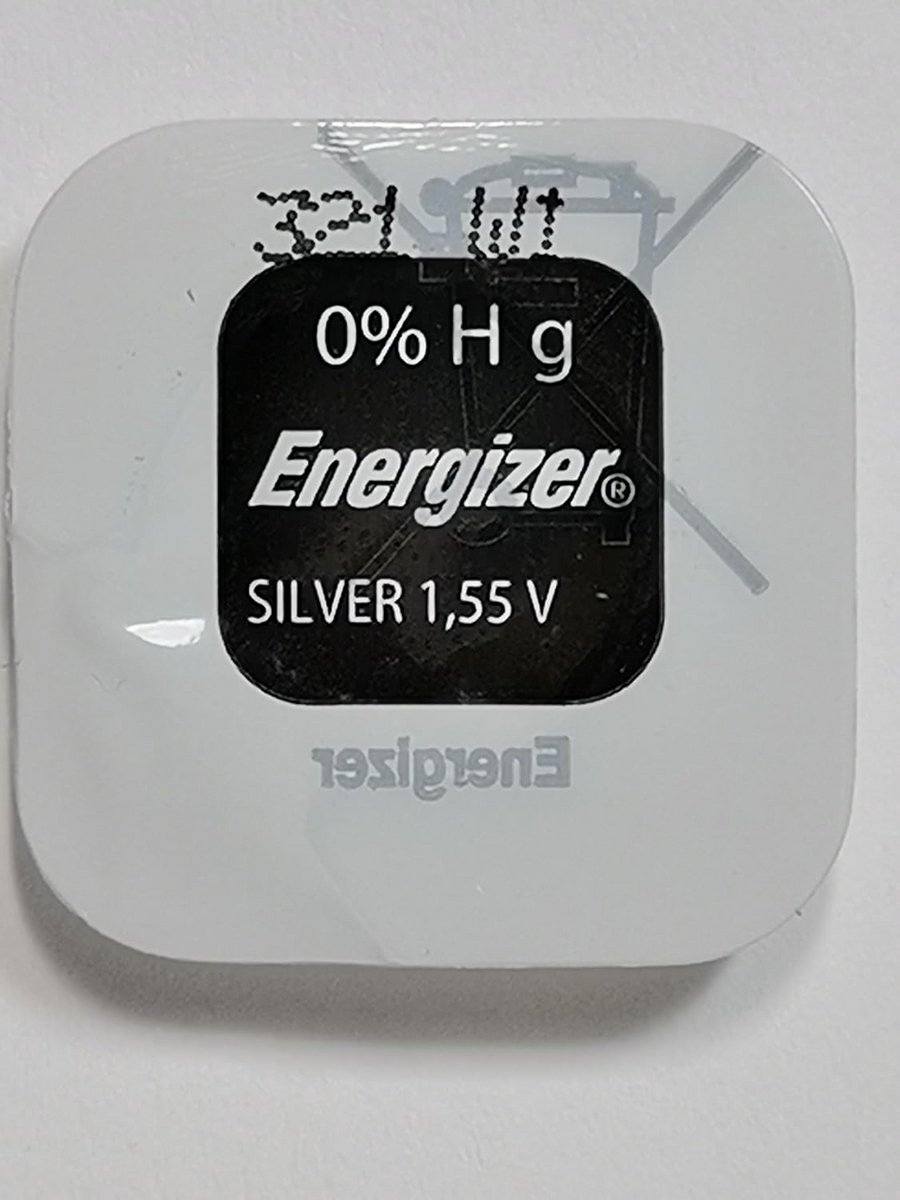 Vervangende Zilveroxide Batterij 1.55 Volt voor Horloges en Kleine Apparaten