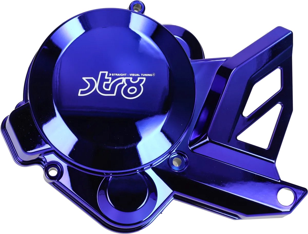 Vliegwieldeksel STR8 blauw Derbi (D50B0)