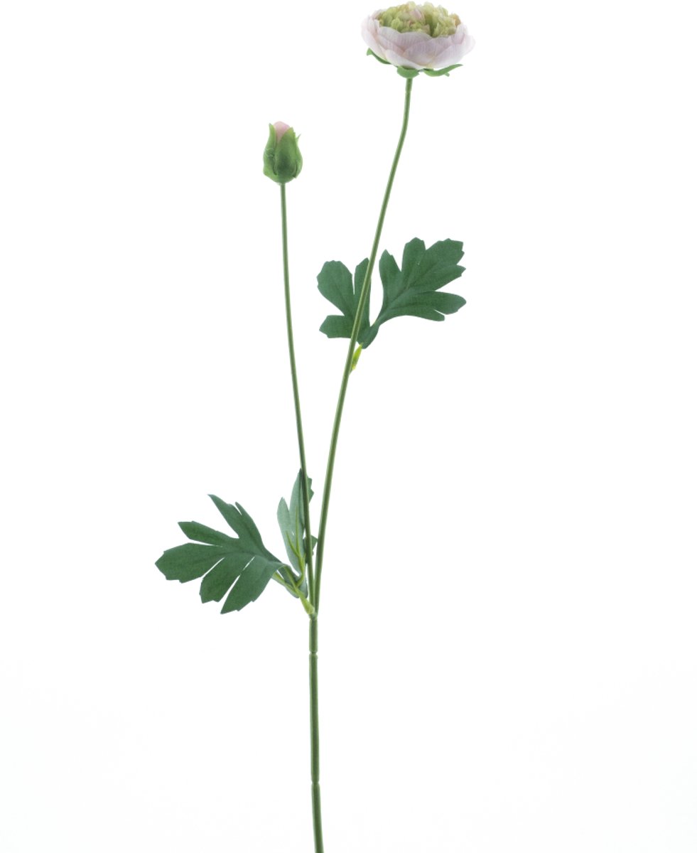 Nova nature - New ranunculus spray Flaine lt pink 55 cm kunstbloem