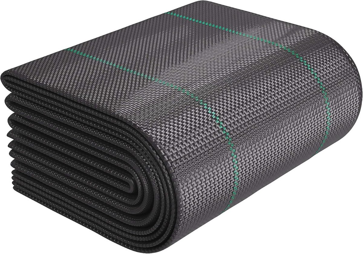 Anti-Onkruiddoek 30m² - Waterdoorlatend en Scheurvast - Ondergronddoek met Hoge UV-Stabilisatie