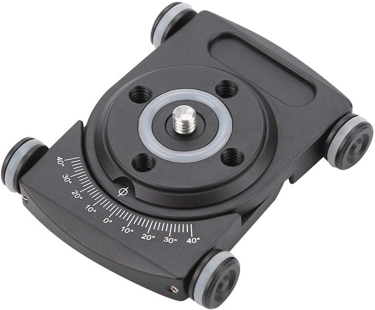 Camera Dolly voor Video en DSLR - Aluminium Rail Slider met Rubber Wielen
