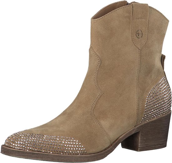 CuteFlats Dames vrijetijdslaarsjes met blokhak en ronde neus, rood (rode wijn), 47 EU CuteFlats Dames vrijetijdslaarsjes met blokhak en ronde neus, rood (rode wijn), 47 EU