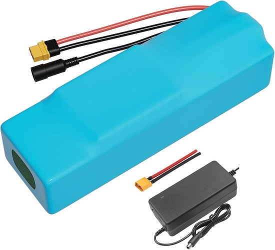 Seilylanka 36V 18Ah 10S6P Li-ion accu Pack E-bike elektrische fiets 42V met oplader batterij 190x125x70mm