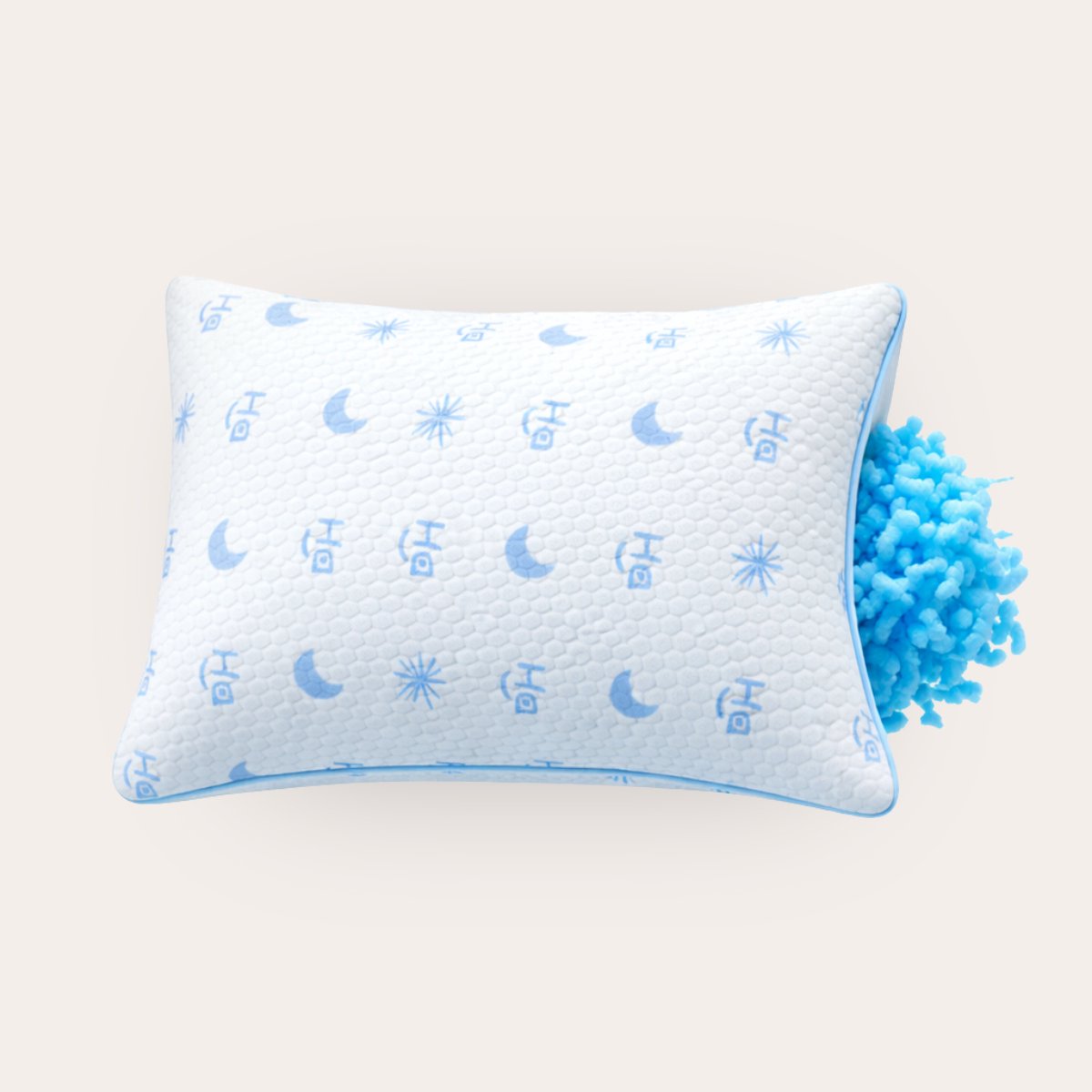 HappyBed - Premium - 60x70 - Hoofdkussen Nekklachten - Slaapkussen - Verkoelend hoofdkussen
