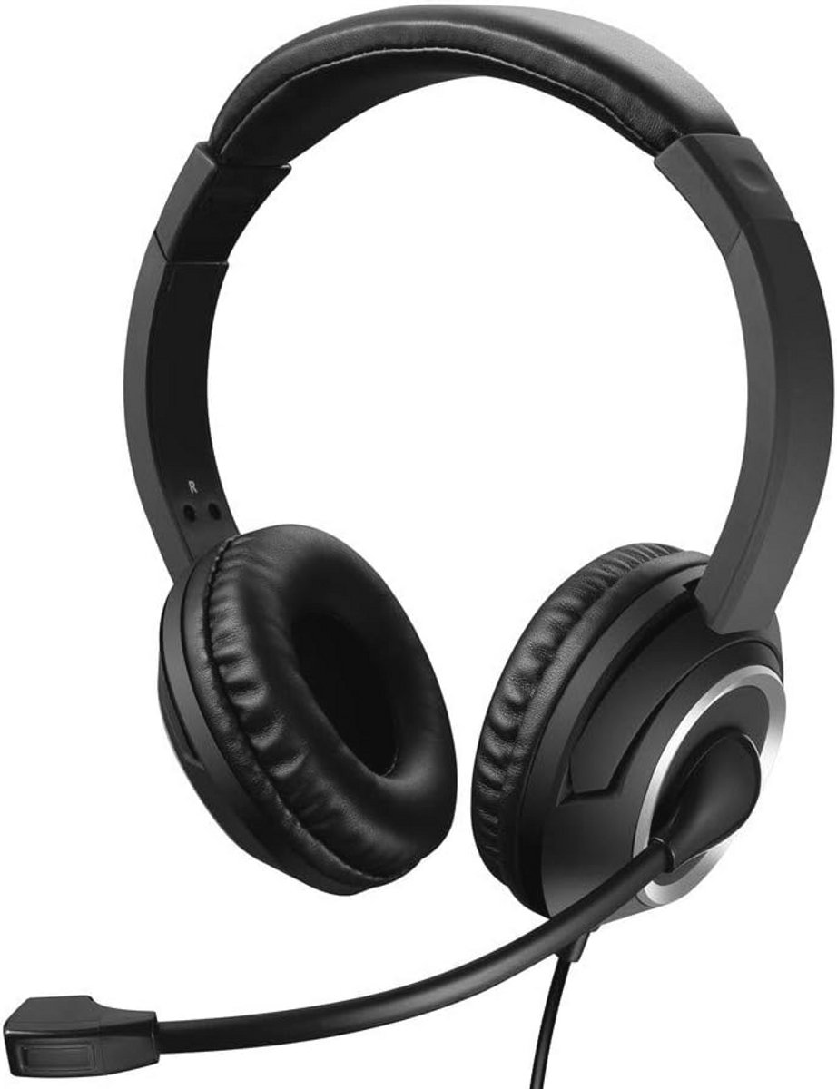 USB Chat Headset met Geïntegreerde Volumeregeling en Comfortabele Oorkussens