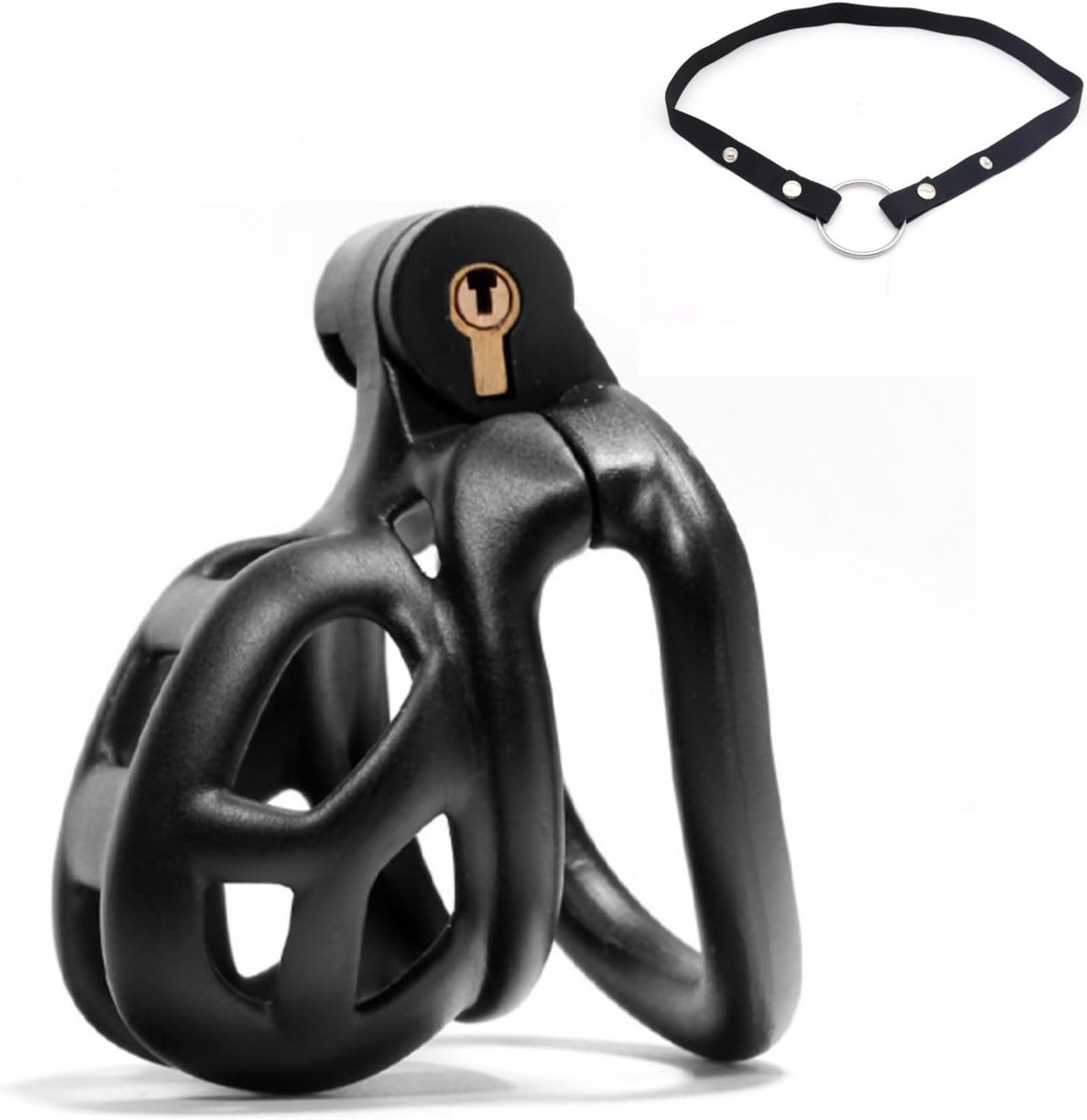 Arc Lock Ringen Volledige Behuizing Holle Fitnessuitrusting voor Heren - Zwart