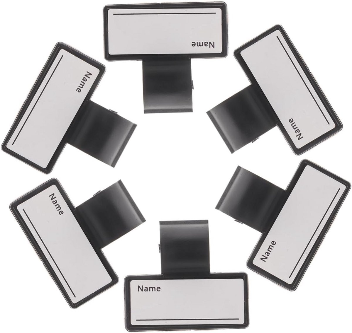 6 Stuks Handheld Naamlabels - Draagbare Identificatie Labels voor Stethoscopen