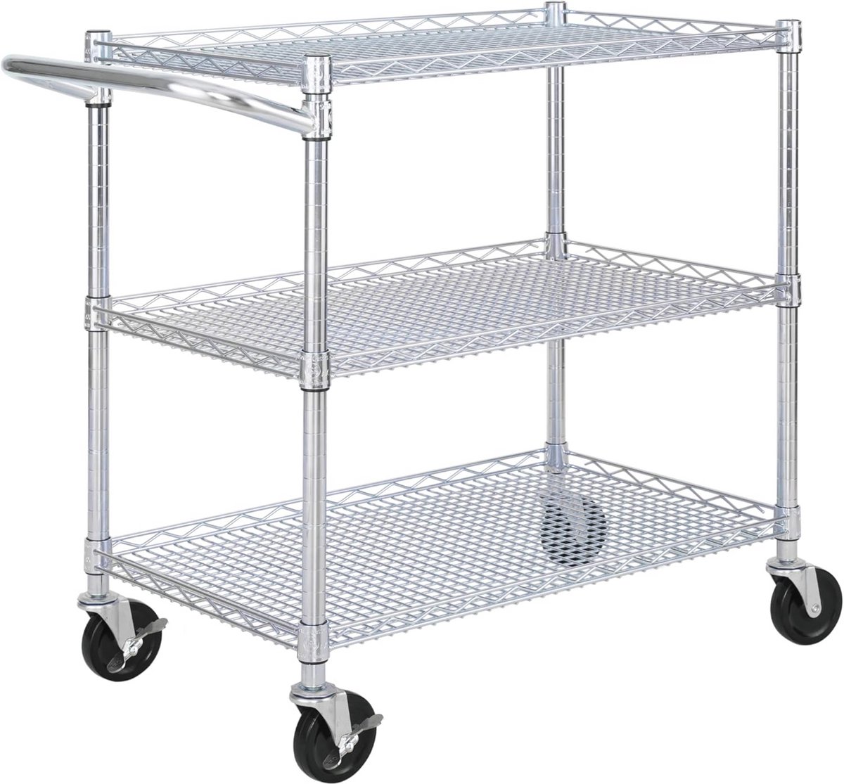 Multifunctionele Trolley van Metaal - 86,4 x 45,7 x 85,1 cm