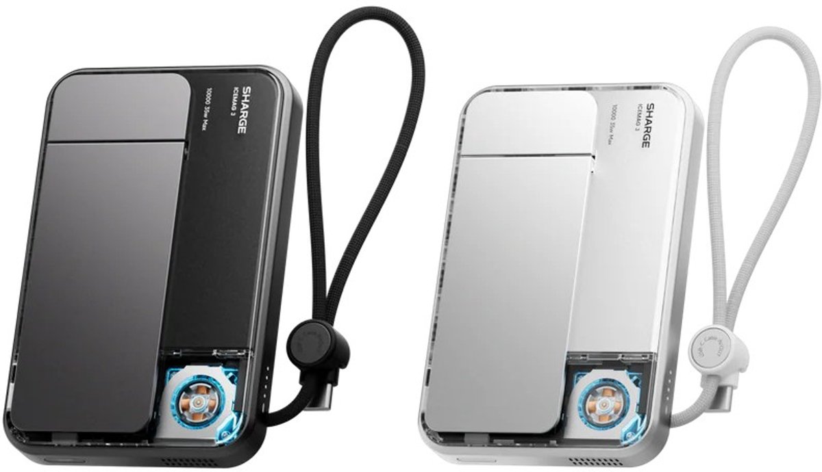 SHARGE ICEMAG 3 Powerbank 10000mAh Draadloos Opladen - afbeelding 2