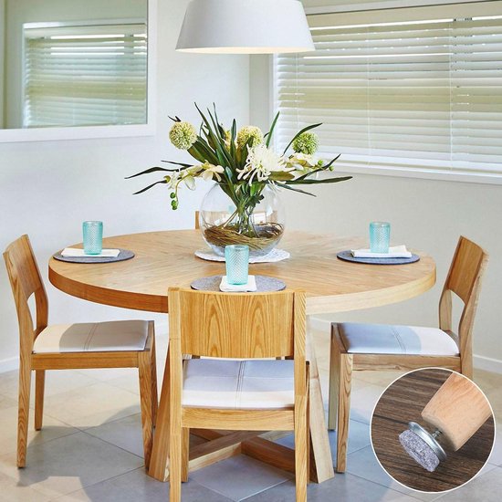 Set van 50 premium viltglijders voor meubels en stoelen, zelfklevend en