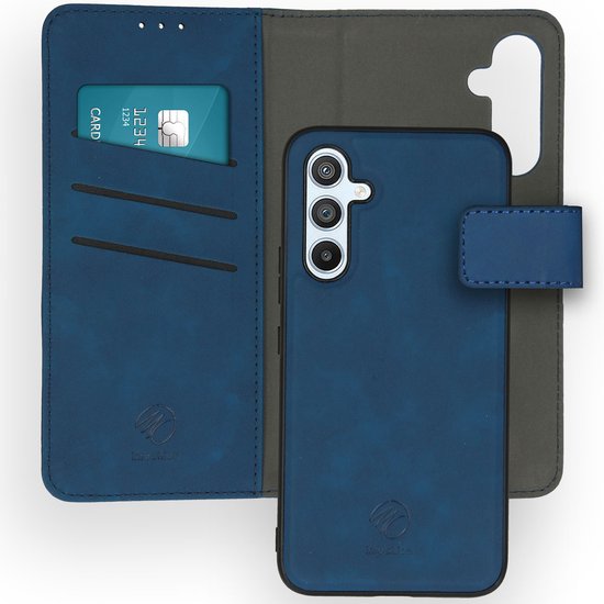 Coque Samsung Galaxy A54 (5G) iMoshion Amovible 2-en-1 Luxe Bookcase - Blauw