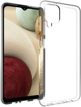 Accezz Hoesje - Geschikt voor Samsung Galaxy A12 - Clear Backcover - Transparant