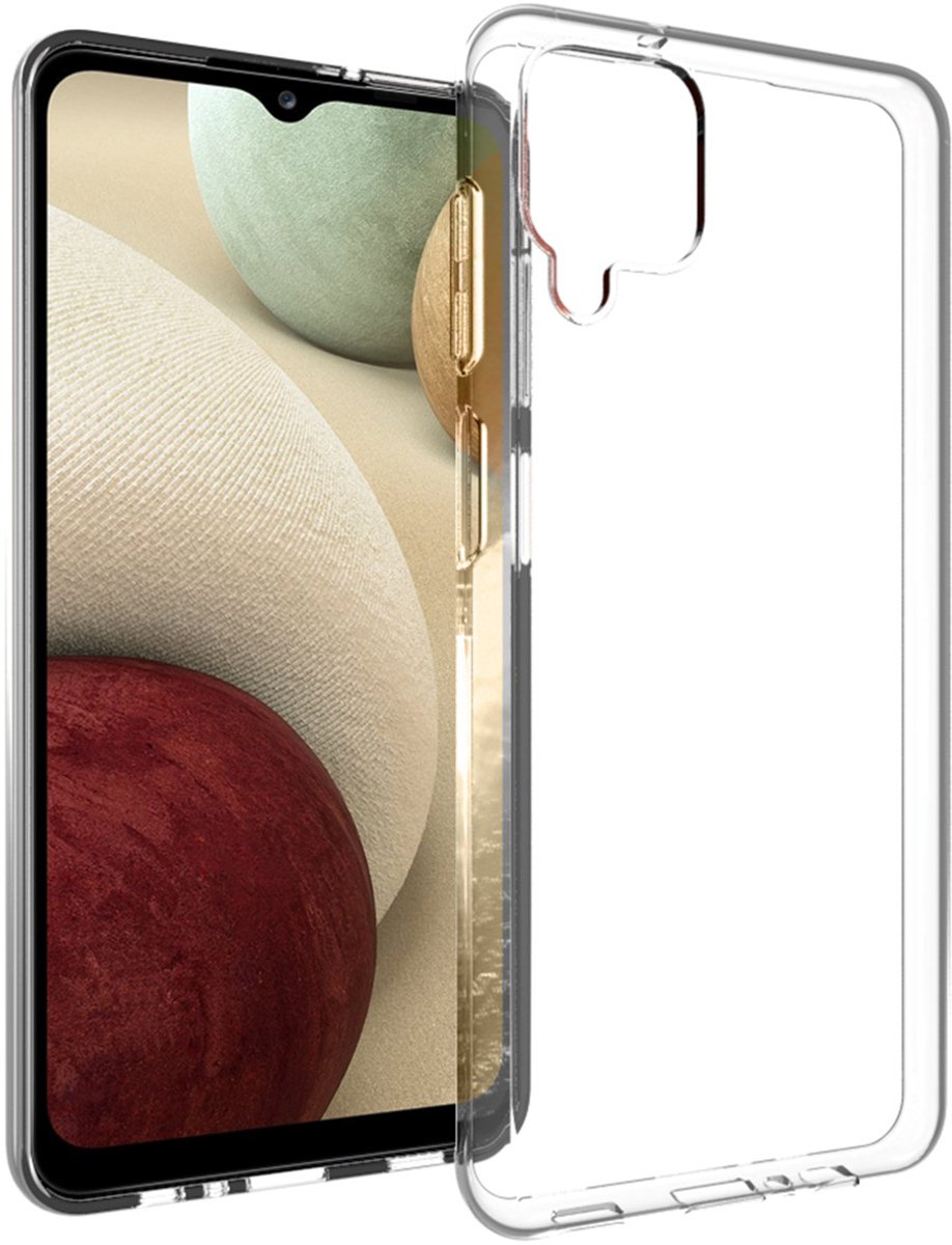 Accezz Hoesje - Geschikt voor Samsung Galaxy A12 - Clear Backcover - Transparant