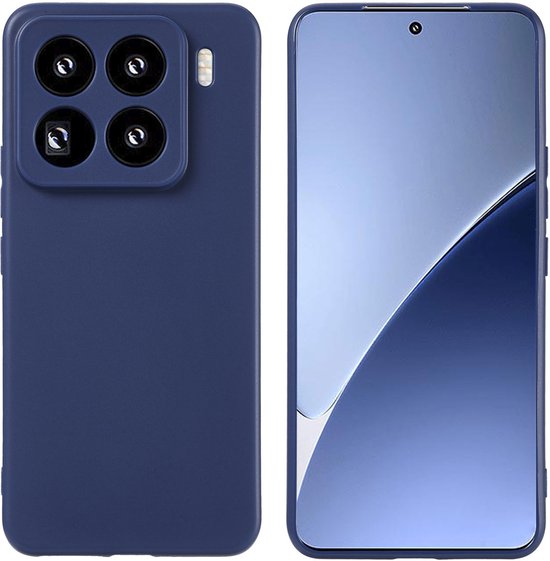 Haoye Hoesje Voor Xiaomi 15T 5G – Transparant Met Antislip Matte Rand – Bruin – Militaire Schokbescherming