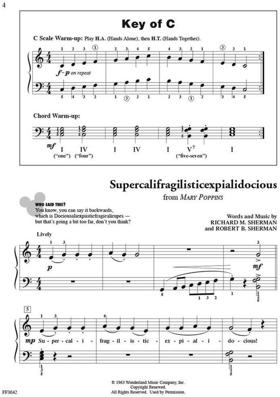 Hal Leonard ChordTime Piano Disney Level 2B