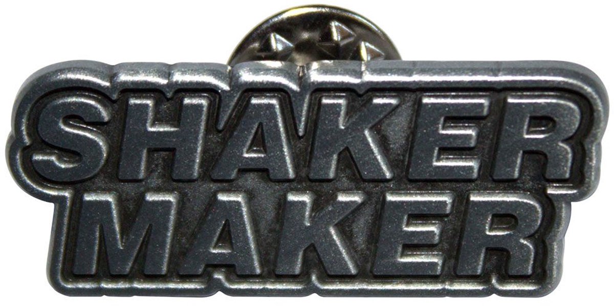Oasis - Shakermaker Pin - Zilverkleurig