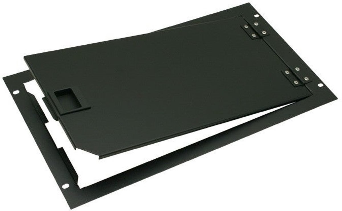 Adam Hall 87610 19 inch rack door 27 cm hoog