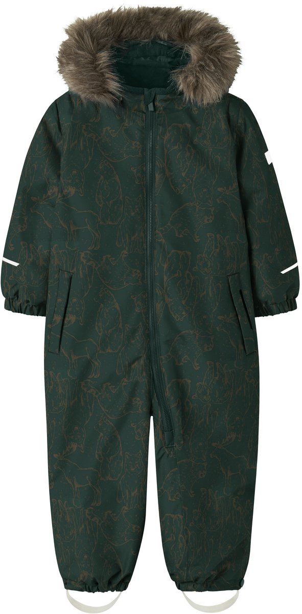 NAME IT NMMSNOW10 SUIT AOP FO NOOS Jongens Ski jassen Pine Grove
