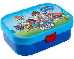 Mepal Lunchbox Campus - 750 ml - Broodtrommel met vakjes voor kinderen - Geschikt voor 4 boterhammen - Paw Patrol