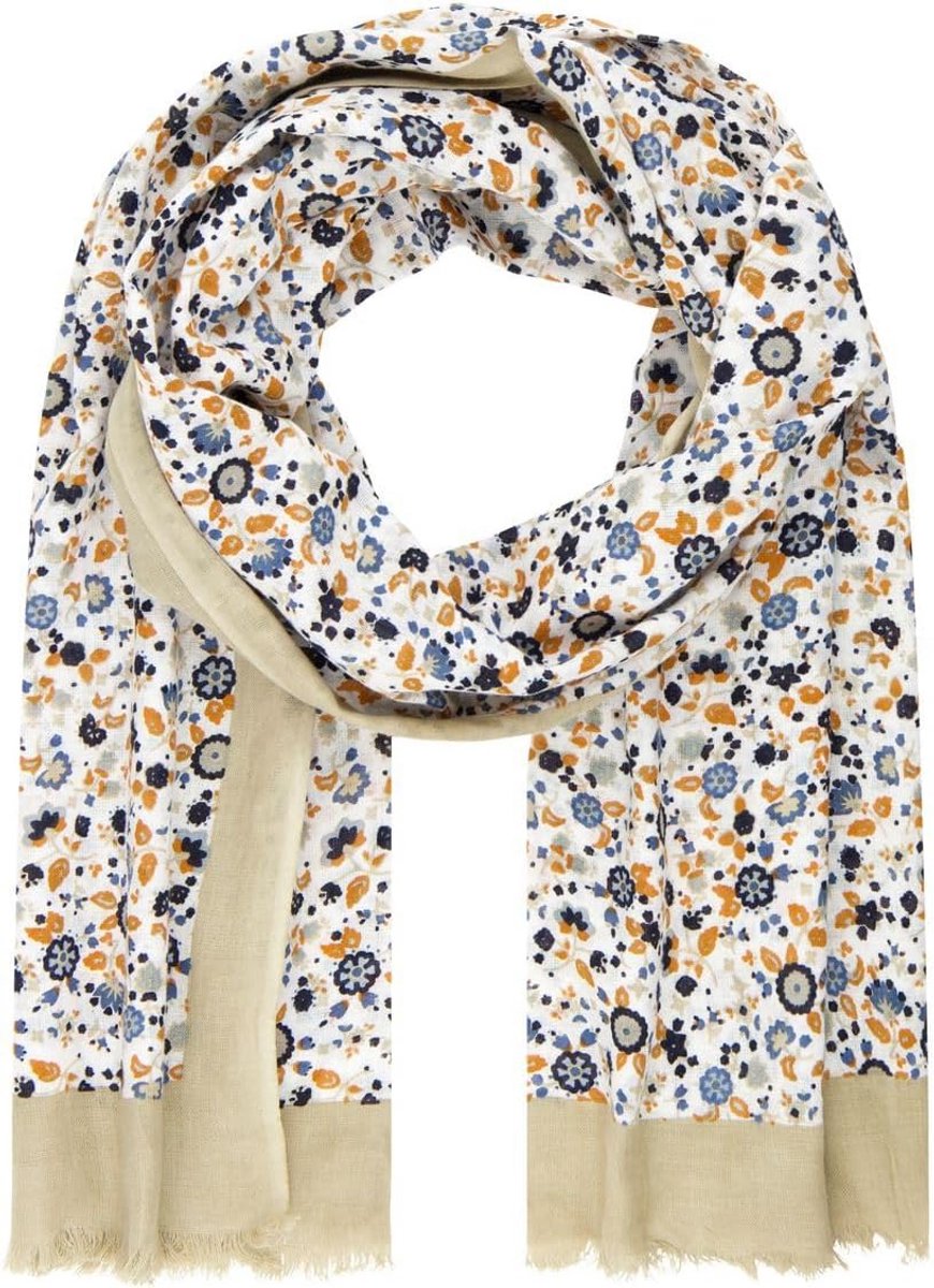 Beige heren sjaal van 100% katoen - Dun en stijlvol accessoire