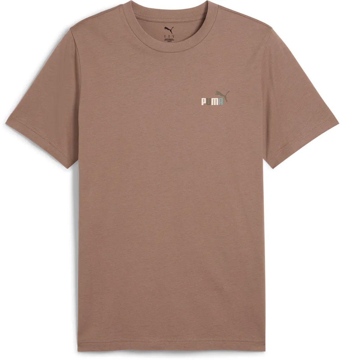 Puma Graphics Back T-shirt Met Korte Mouwen S Totally Taupe