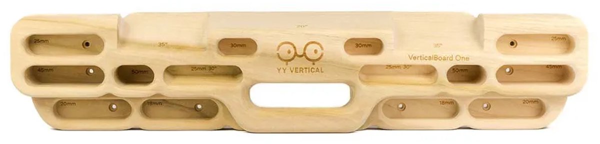 VerticalBoard One – trainingsbalk met 15 grepen en magnetische inserts