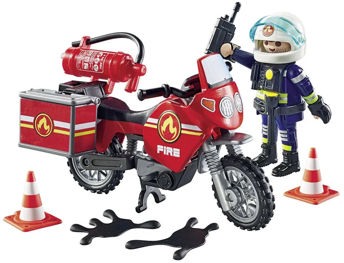 PLAYMOBIL Action Heroes Brandweer op de plaats van het ongeval - 71466 — afbeelding 13