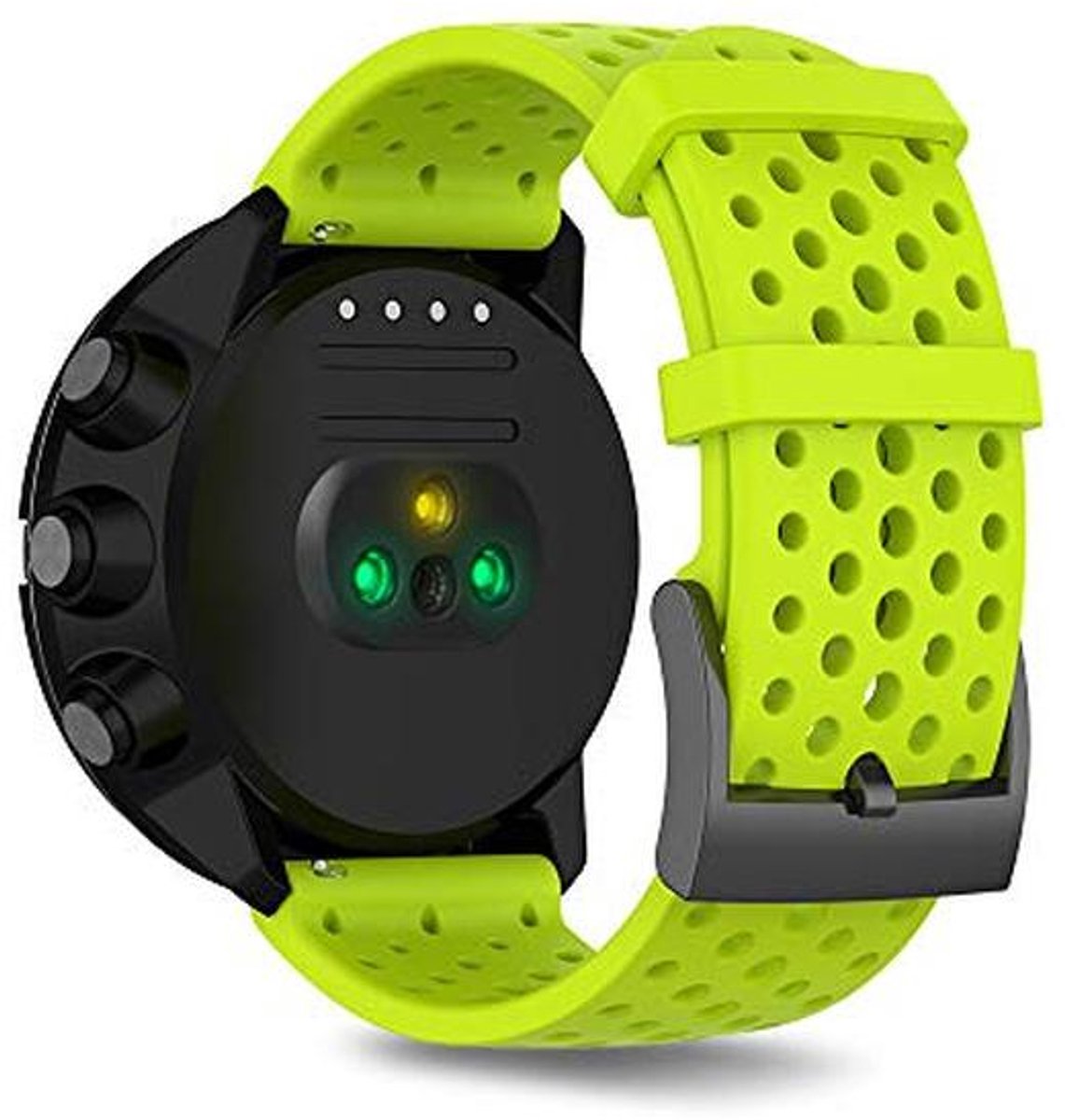 24mm Quick Release Silicone Watch Strap voor Sportieve Activiteiten