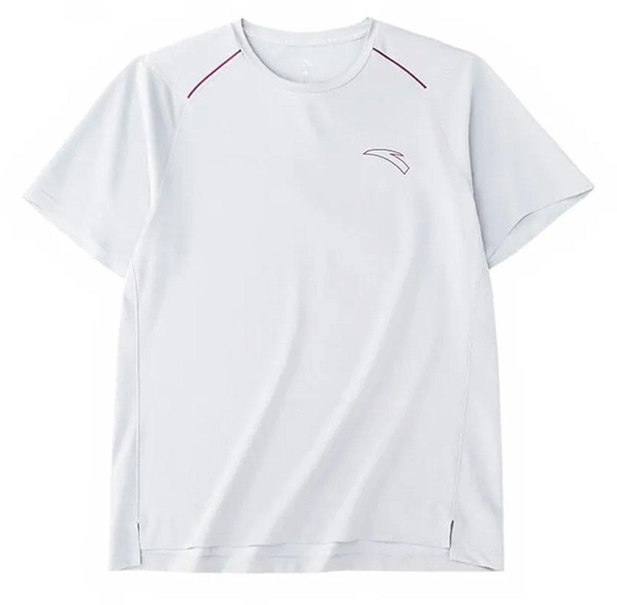 Anta Running T-shirt Met Korte Mouwen Grijs S Man
