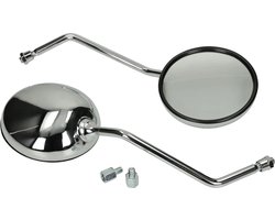 Spiegelset Mezoly chroom Vespa LX