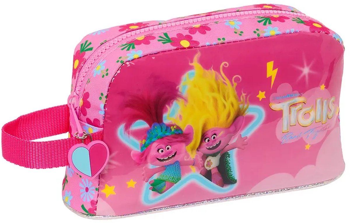 Lunchtrommel Trolls Roze 21.5 x 12 x 6.5 cm
