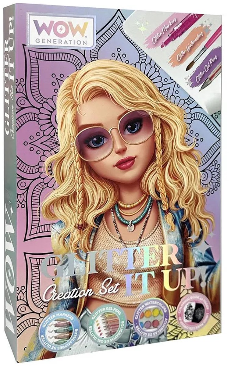 Wow Generation Mandala Art Set Veelkleurig