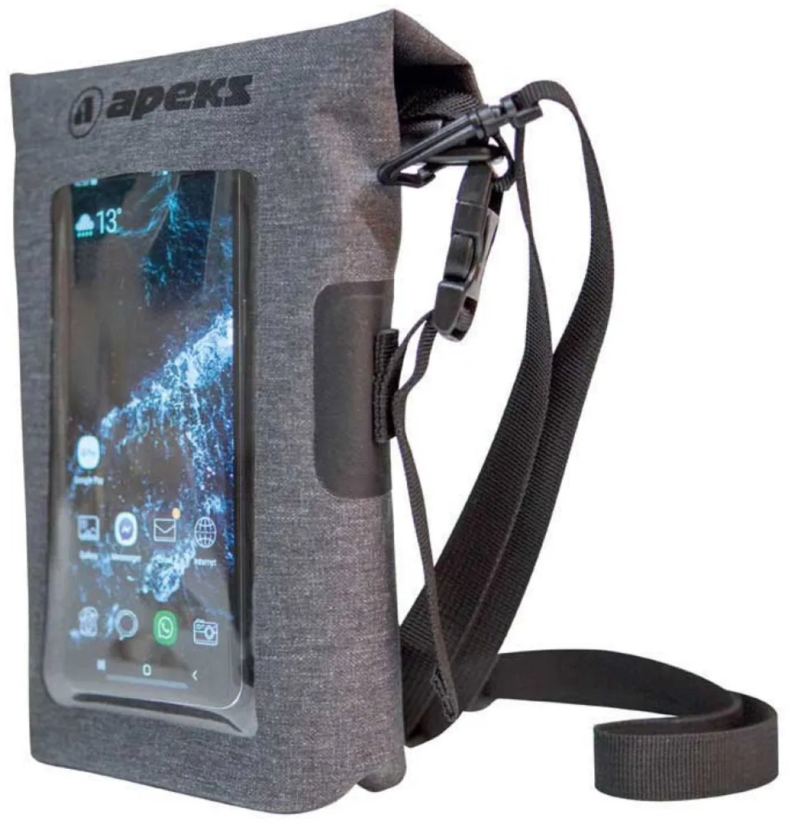 Apeks Phone Waterdichte Behuizing Grijs