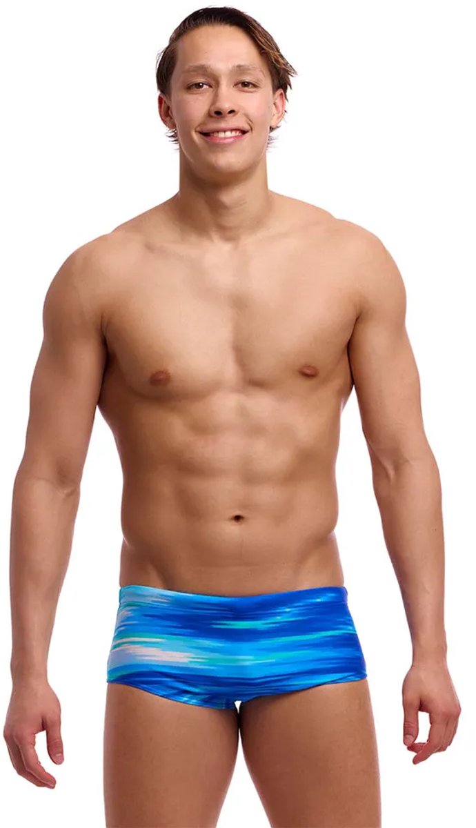 Funky Trunks Sidewinder Zwemboxer Blauw AUS 36 Man