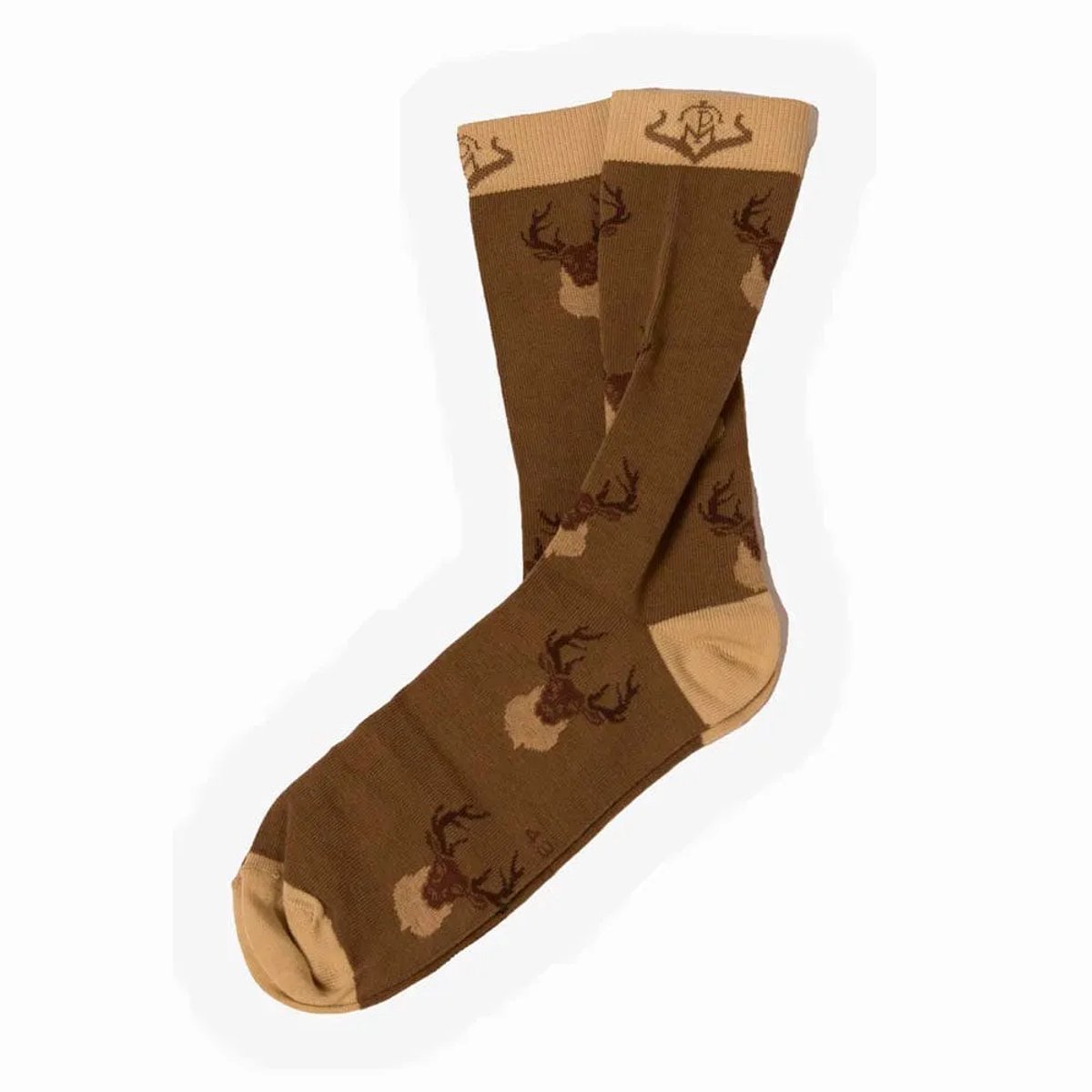 Pasion Morena Deer Korte Sokken Bruin