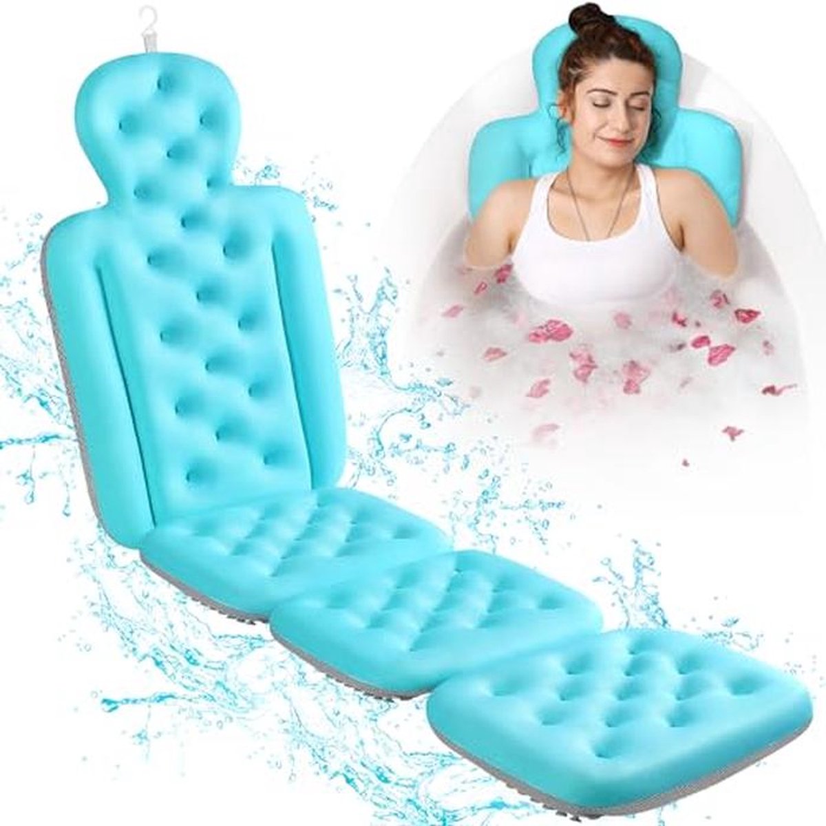 Luxe Full Body Badkussen voor Maximale Comfort en Ondersteuning