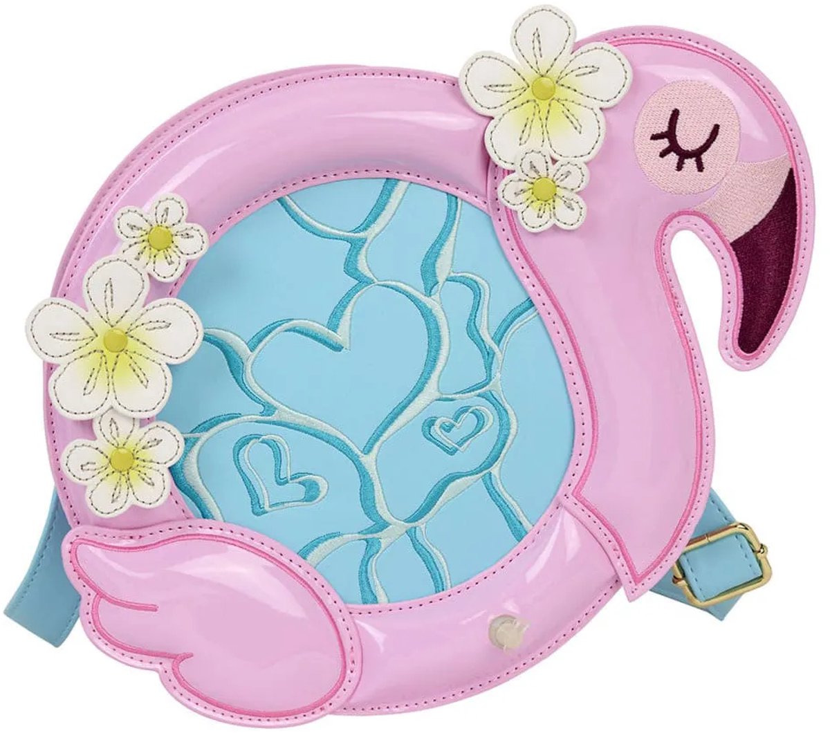 Loungefly Flamingo Schoudertas Roze