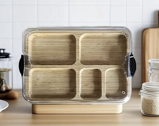 Houten Serveerplank - Charcuterie Bord Kaasplank - Hapjes Presenteren Uniek Koeienontwerp 297 X 205 Cm Houtkleur