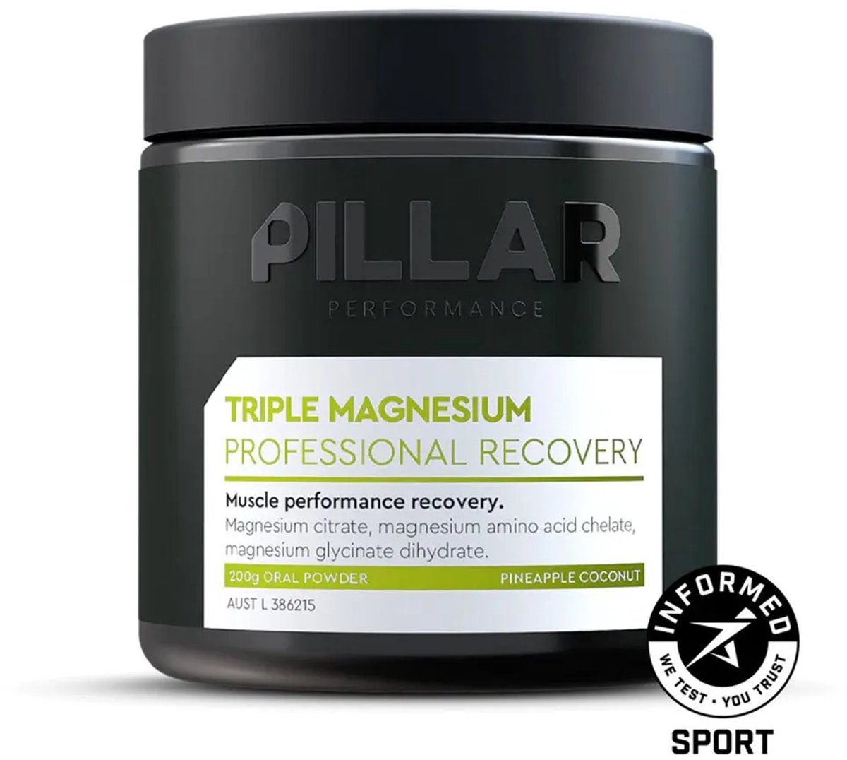 PILLAR Triple magnesium pineapple & coconut pot 200 Gram