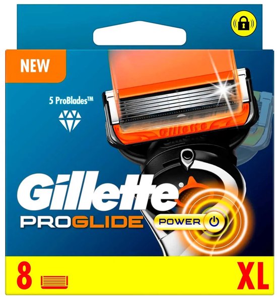 Gillette ProGlide Power XXL Navulmesjes 8ST