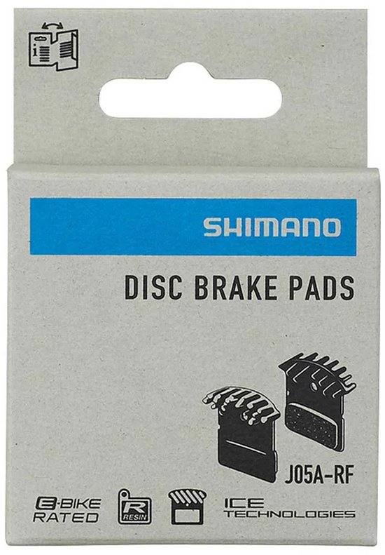 Shimano J05A SLX/XT/XTR Resin Schijfremblok Disc van Shimano — afbeelding 5