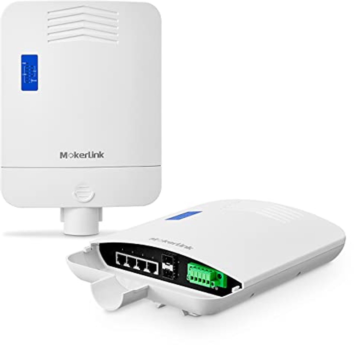 Outdoor Gigabit PoE Switch met 6 Poorten – Weerbestendig voor Draadloze Bewaking