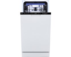 Heinner HDW-BIM45710AD+++ Inbouwvaatwasser – 10 Couverts – 7 Programma’s – Automatische Deuropening – LED-display – AquaStop – Wit – 5 Jaar Garantie