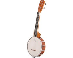 Banjolele - Combinatie Banjo & Ukulele - Voor Beginners - Sapele Body - Naturel