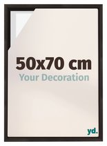 yd, Baklijst 50x70 cm Eiken Donker - Lijst voor Canvasdoek - MDF Lyon